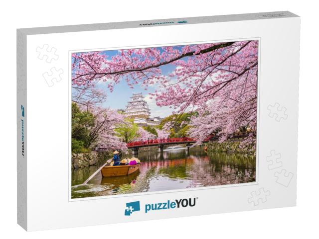 Himeji, Japan At Himeji Castle in Spring Season... Jigsaw Puzzle