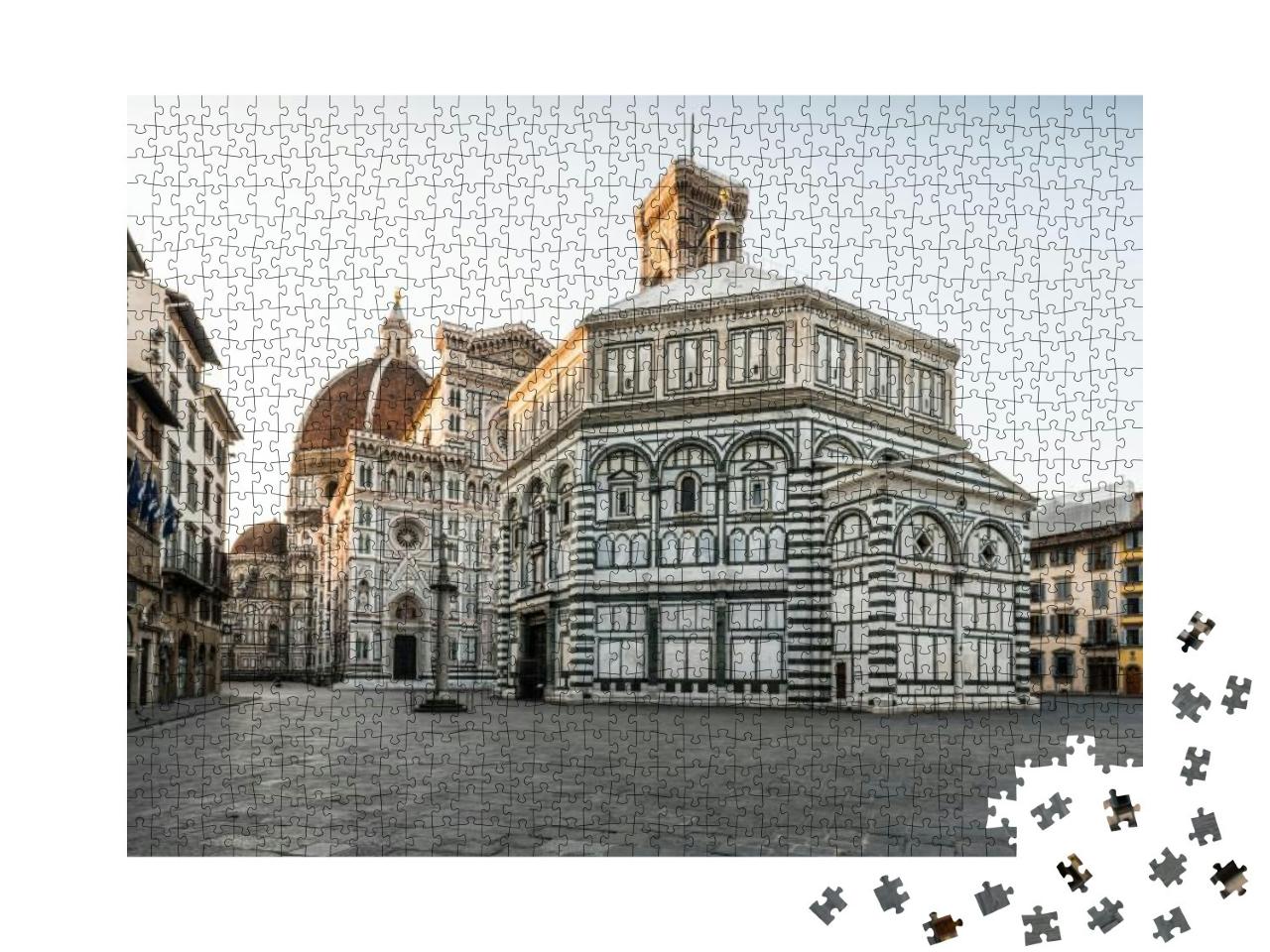 Duomo Di Firenze the Florence Cathedral Santa Maria Del F... Jigsaw Puzzle with 1000 pieces