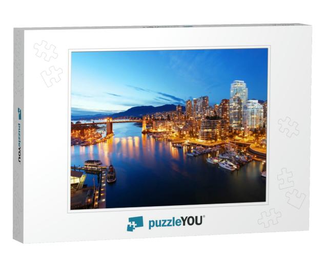 The City of Vancouver in Canada... Jigsaw Puzzle