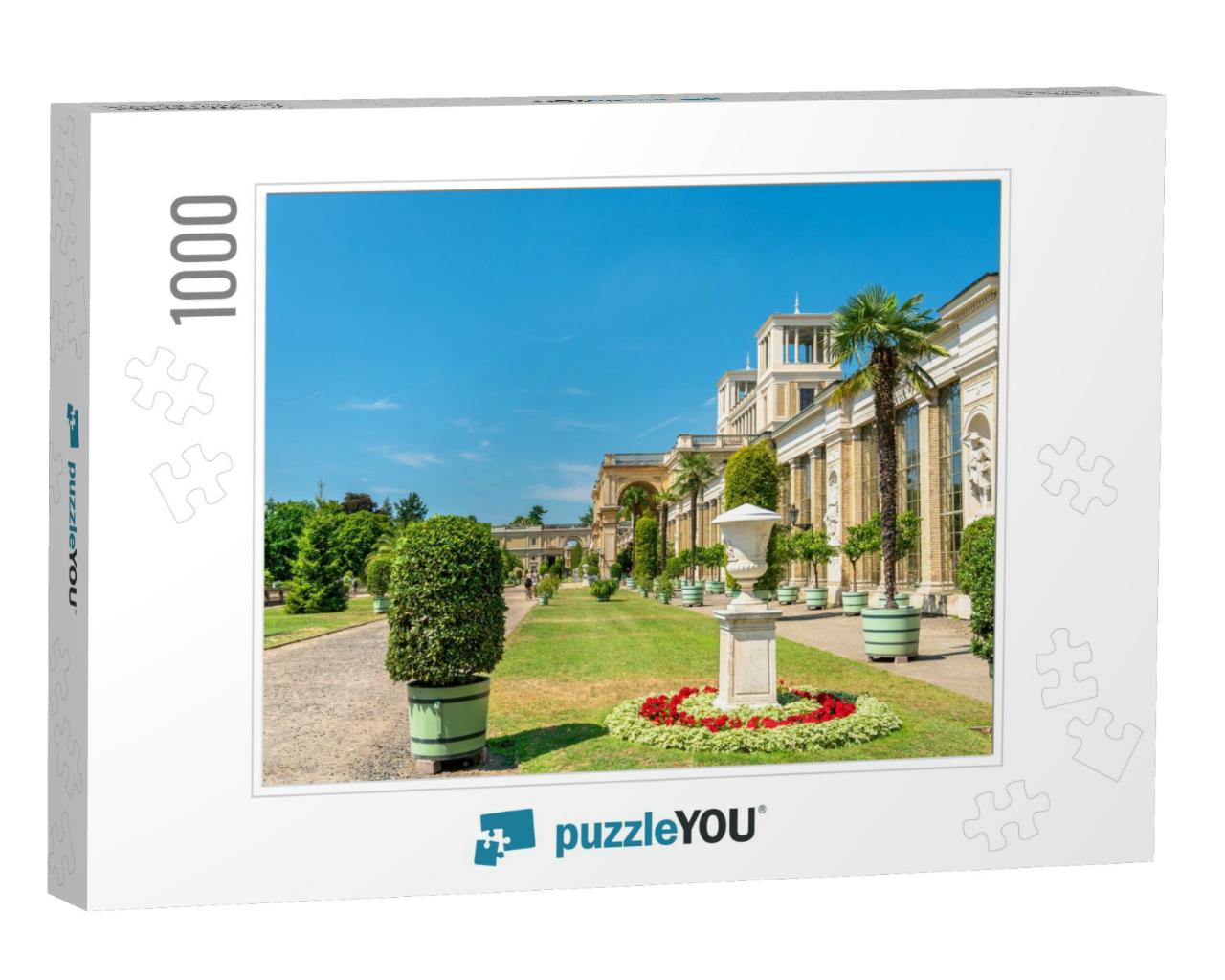 The Orangery Palace in the Sanssouci Park - Potsdam, Germ... Jigsaw Puzzle with 1000 pieces