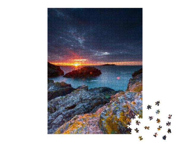 The Beautiful Irelands Eye At Dublin, Ireland... Jigsaw Puzzle with 1000 pieces