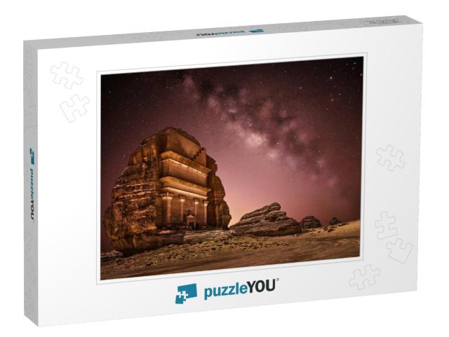 Galaxy Milky Way At Saudi Arabia... Jigsaw Puzzle