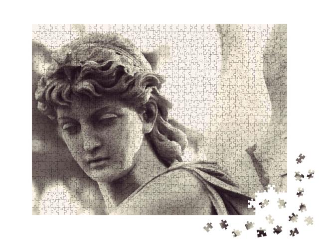 Figure of Angel as a Symbol of Love, Kindness & Suffering... Jigsaw Puzzle with 1000 pieces