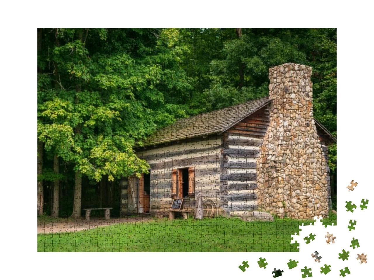 Historic Farm Buildings At Ohio's Only National Park, Cuy... Jigsaw Puzzle with 1000 pieces