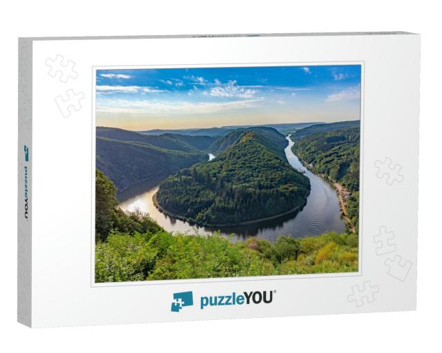 Unique Landscape & Landmark of the Saarland with a View t... Jigsaw Puzzle