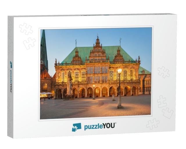 Town Hall of Bremen, Germany... Jigsaw Puzzle