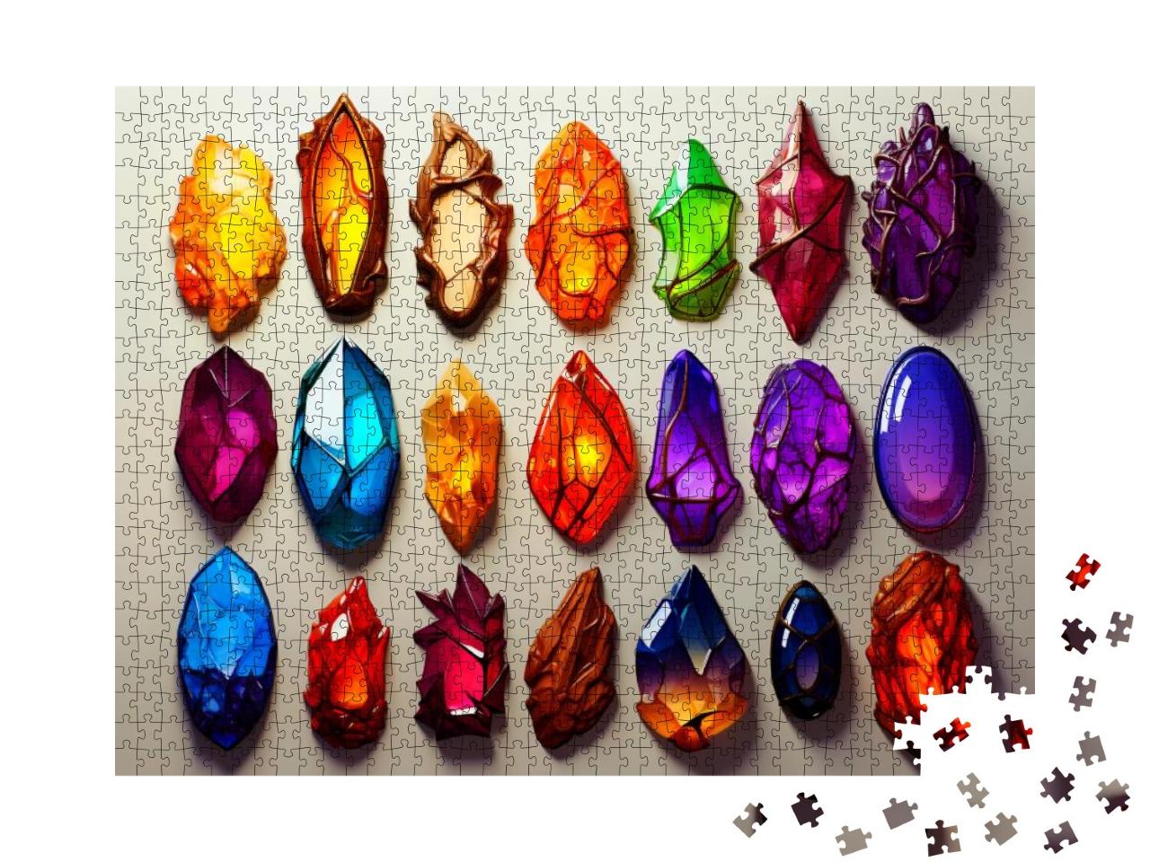 Magic Charms Jigsaw Puzzle with 1000 pieces