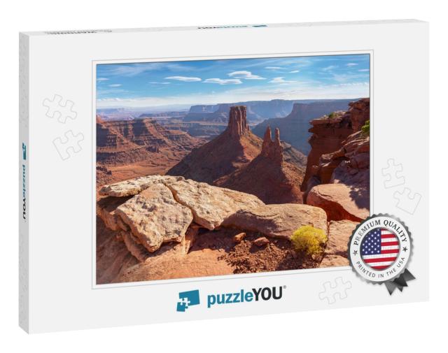 Marlboro Point Overlook At Canyonlands National Park... Jigsaw Puzzle