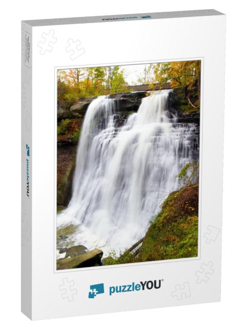 Brandywine Falls, Cleveland Jigsaw Puzzle