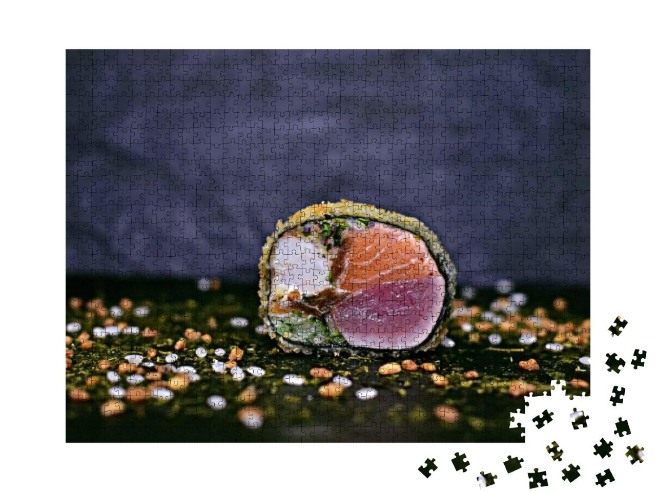 Delicious, Beautiful Sushi to Eat... Jigsaw Puzzle with 1000 pieces