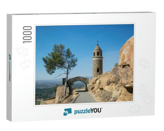 Mt Rubidoux Riverside California... Jigsaw Puzzle with 1000 pieces