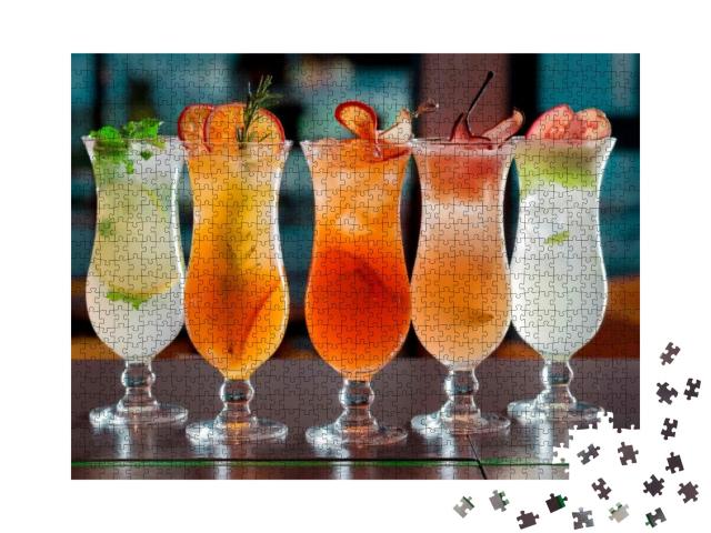 Cocktails & Soft Drinks... Jigsaw Puzzle with 1000 pieces