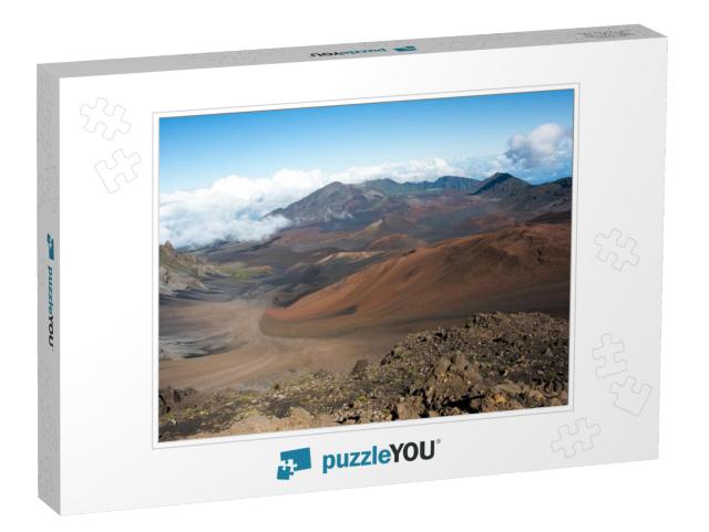 Haleakala National Park on the Island of Maui. Haleakala... Jigsaw Puzzle