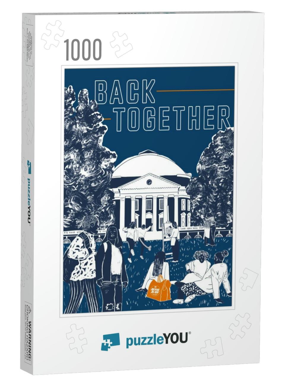 UVA Black Alumni Weekend 2024 Jigsaw Puzzle with 1000 pieces