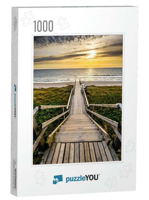 Path At the Dunes - Sylt - North Sea... Jigsaw Puzzle with 1000 pieces