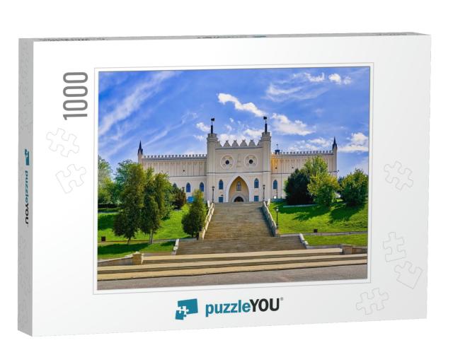 Main Entrance Gate of the Neo-Gothic Part of Lublin Castl... Jigsaw Puzzle with 1000 pieces