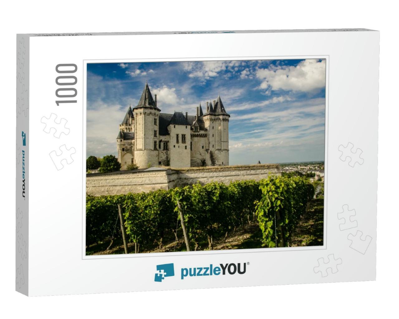 Chateau Saumur, France... Jigsaw Puzzle with 1000 pieces