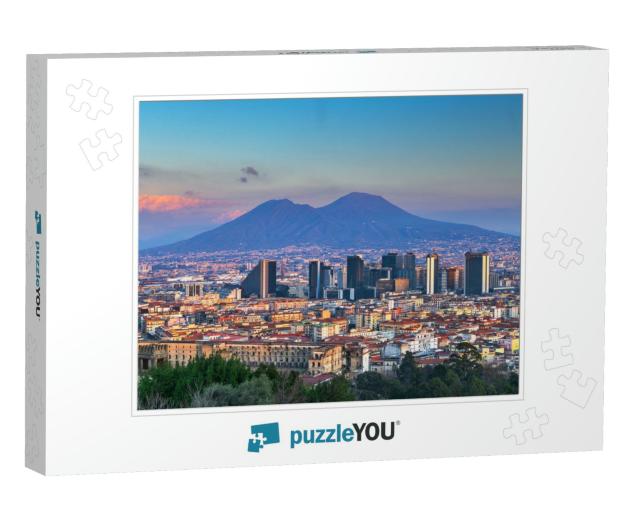 Naples, Italy with the Financial District Skyline... Jigsaw Puzzle