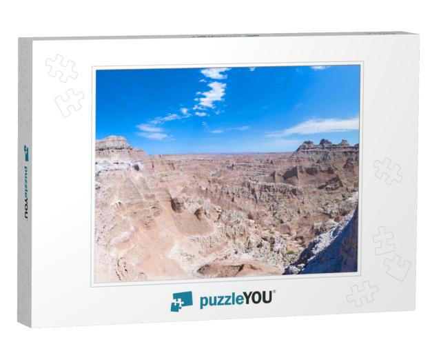 Geological Rock Formations of Badlands National Park in S... Jigsaw Puzzle