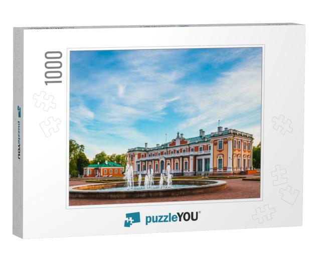 An Evening Sky Over the Kadriorg Public Art Museum, the V... Jigsaw Puzzle with 1000 pieces