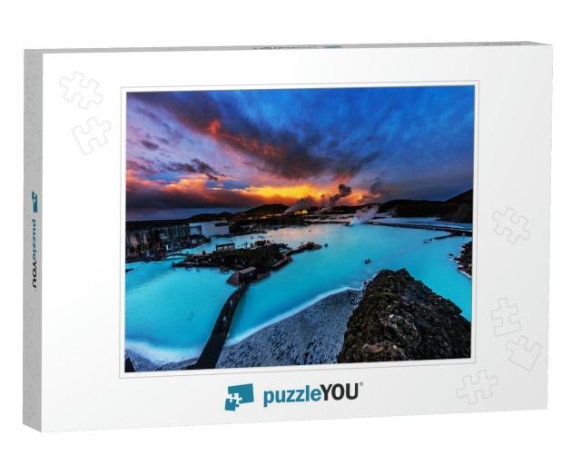The Blue Lagoon, Iceland... Jigsaw Puzzle