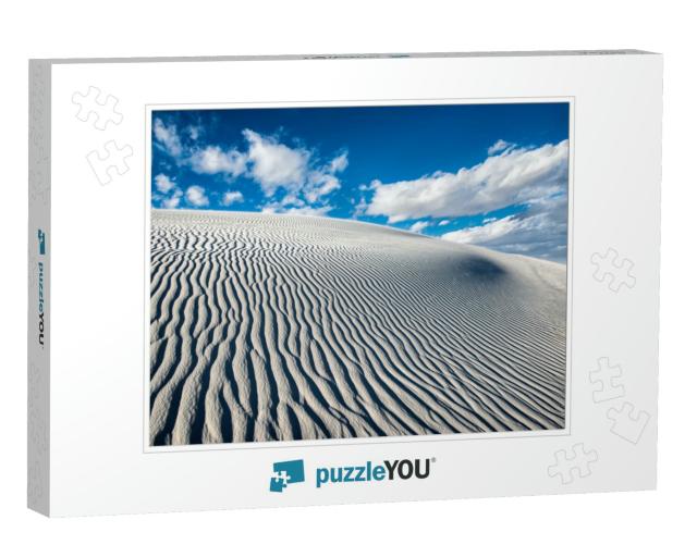 Sand Ripples in the Dunes At White Sands National Monumen... Jigsaw Puzzle
