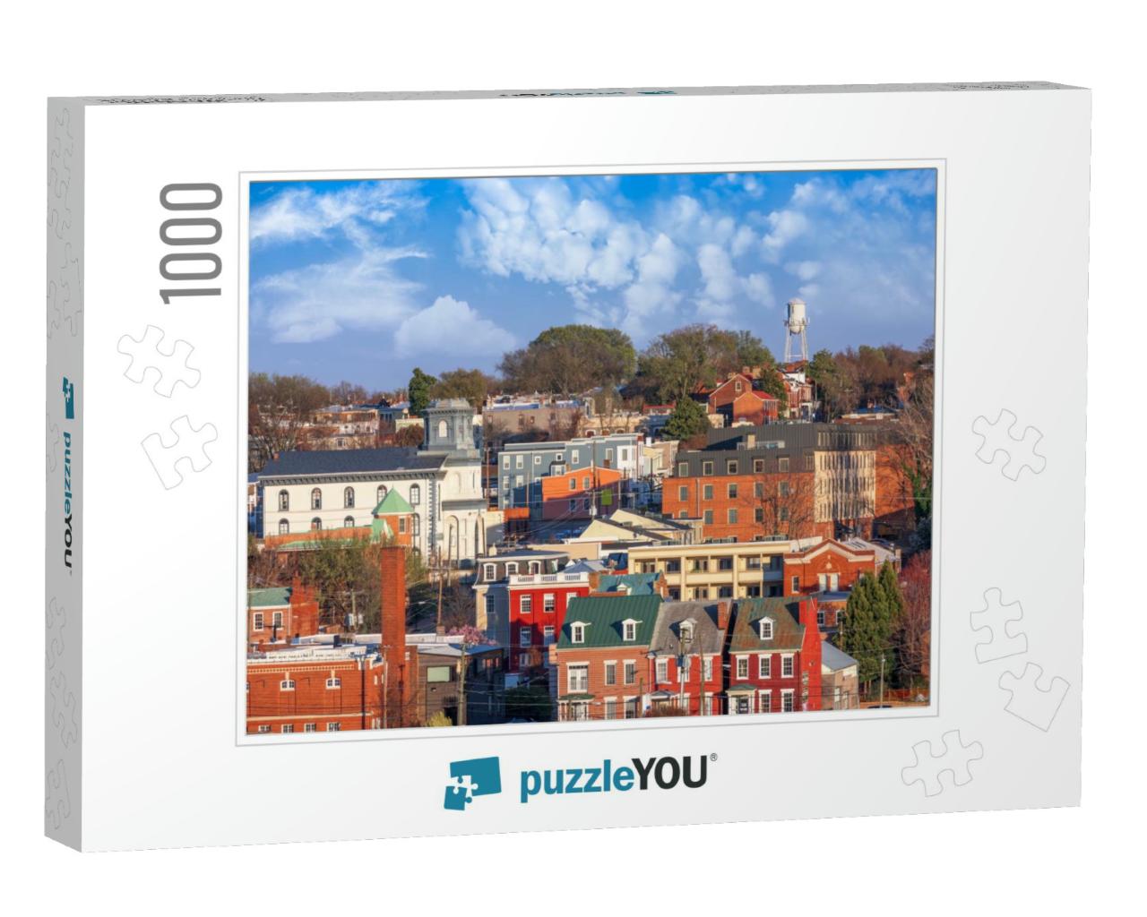 Richmond, Virginia Neighborhoods & Cityscape in the After... Jigsaw Puzzle with 1000 pieces