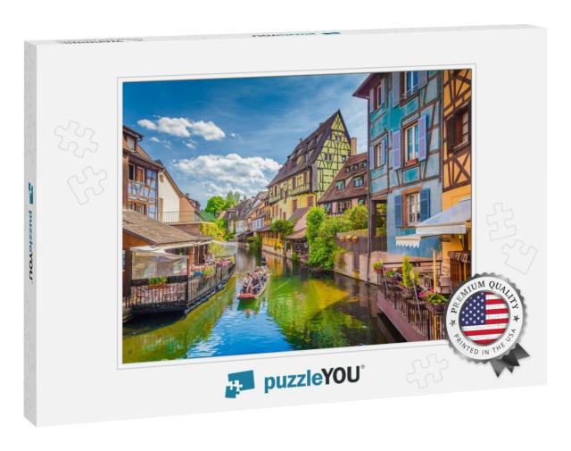 Beautiful View of the Historic Town of Colmar, Also Known... Jigsaw Puzzle