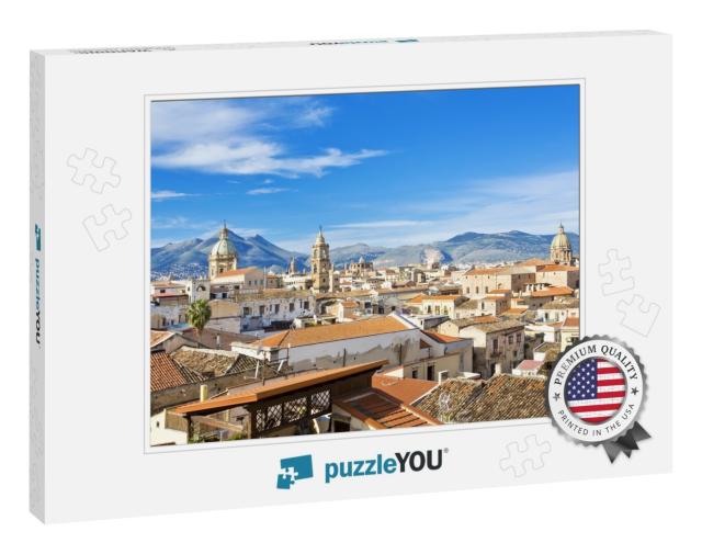 Panorama of the City of Palermo... Jigsaw Puzzle