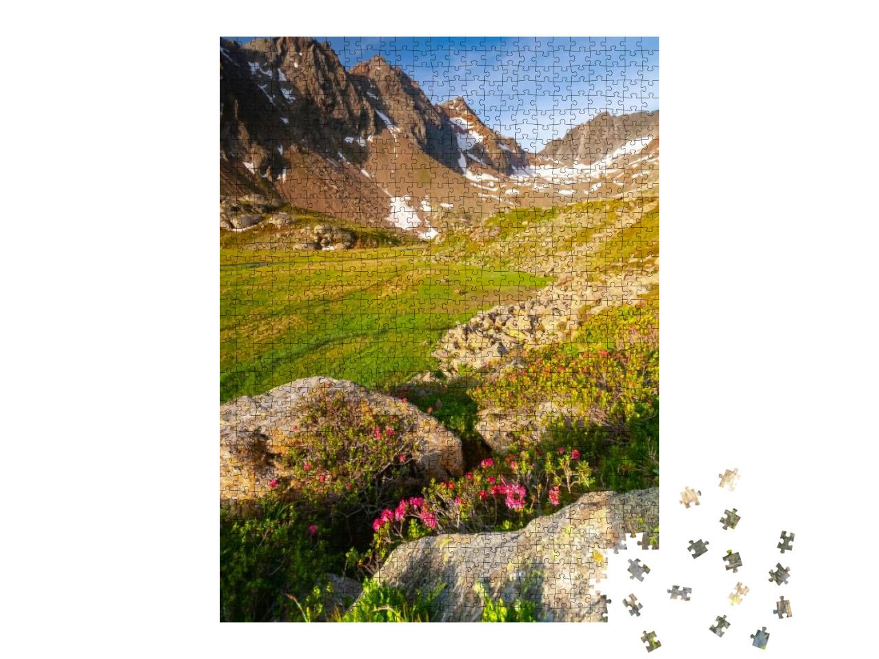 One of the Most Beautiful Mountains Cottage in Austrian A... Jigsaw Puzzle with 1000 pieces