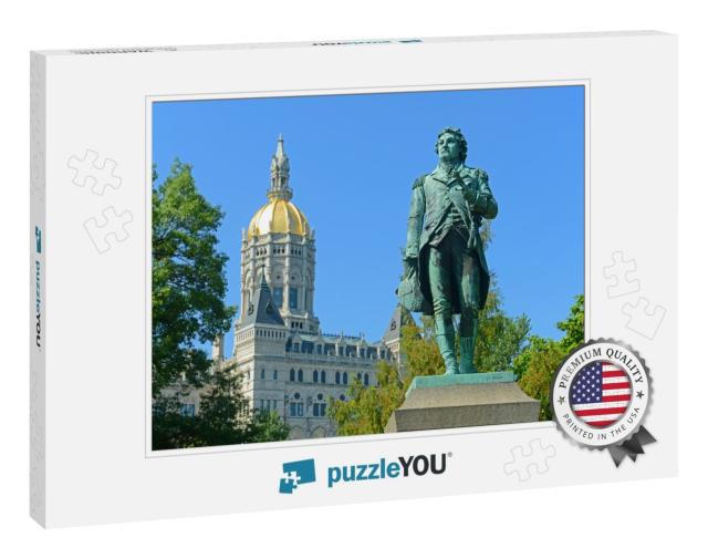 Connecticut State Capitol, Hartford, Connecticut, Usa. Th... Jigsaw Puzzle