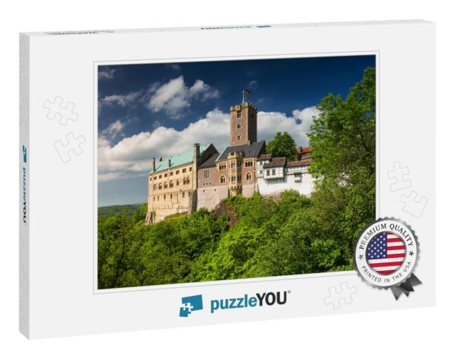 View of the Famous Wartburg - a World Heritage Site, Thur... Jigsaw Puzzle