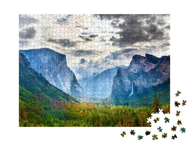 Yosemite Valley, Yosemite National Park... Jigsaw Puzzle with 1000 pieces