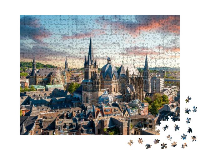 City of Aachen, Germany... Jigsaw Puzzle with 1000 pieces
