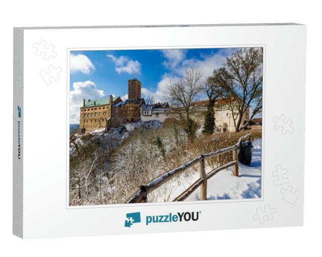 The Wartburg Castle At Eisenach in the Thuringia Forest... Jigsaw Puzzle