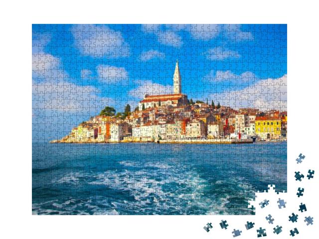 Old Istrian Town in Porec, Croatia... Jigsaw Puzzle with 1000 pieces