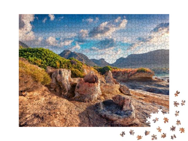 Exciting Summer View of Popular Tourist Destination - Geo... Jigsaw Puzzle with 1000 pieces