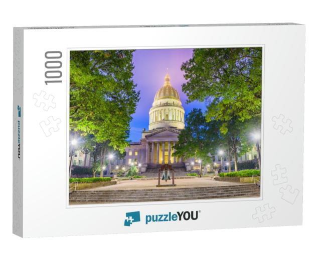 West Virginia State Capitol in Charleston, West Virginia... Jigsaw Puzzle with 1000 pieces