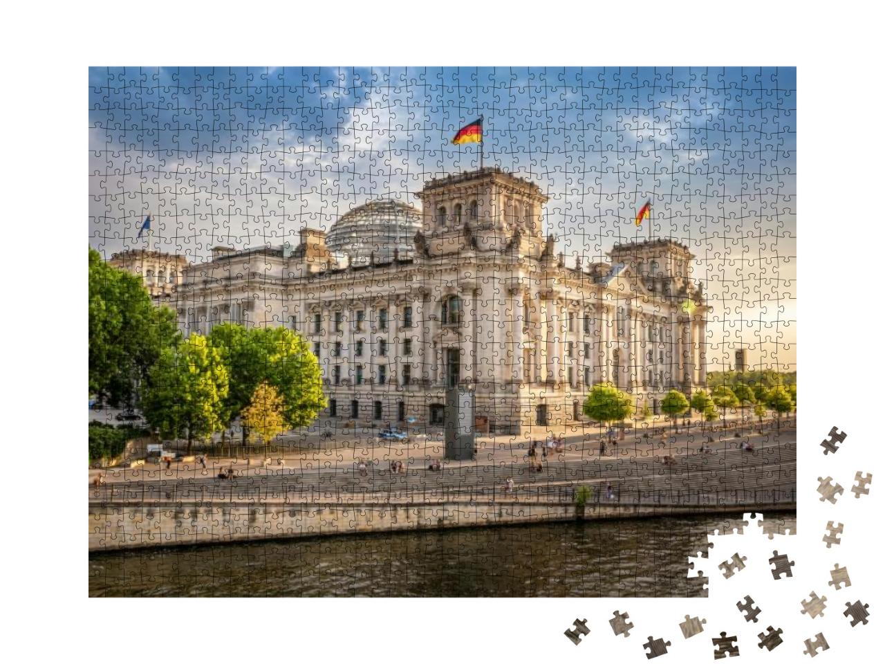 Government District in Berlin, Germany... Jigsaw Puzzle with 1000 pieces
