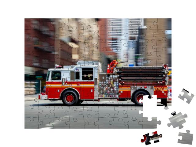 Fire Suppression & Mine Victim Assistance Intentional Mot... Jigsaw Puzzle with 100 pieces