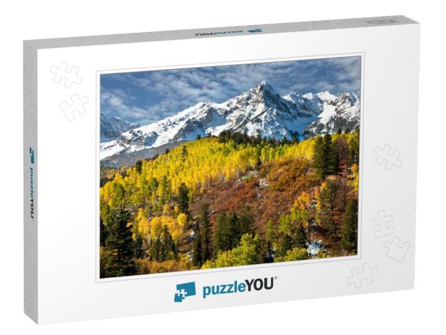 Rocky Mountain Colorado Autumn... Jigsaw Puzzle