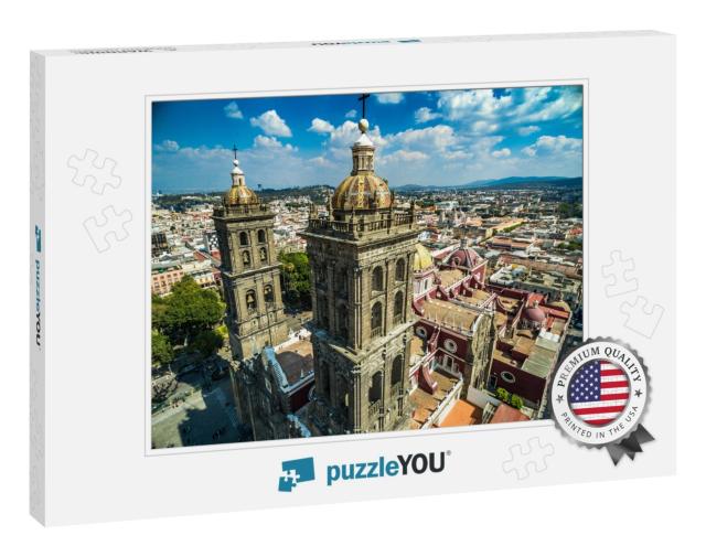 Puebla Cathedral... Jigsaw Puzzle