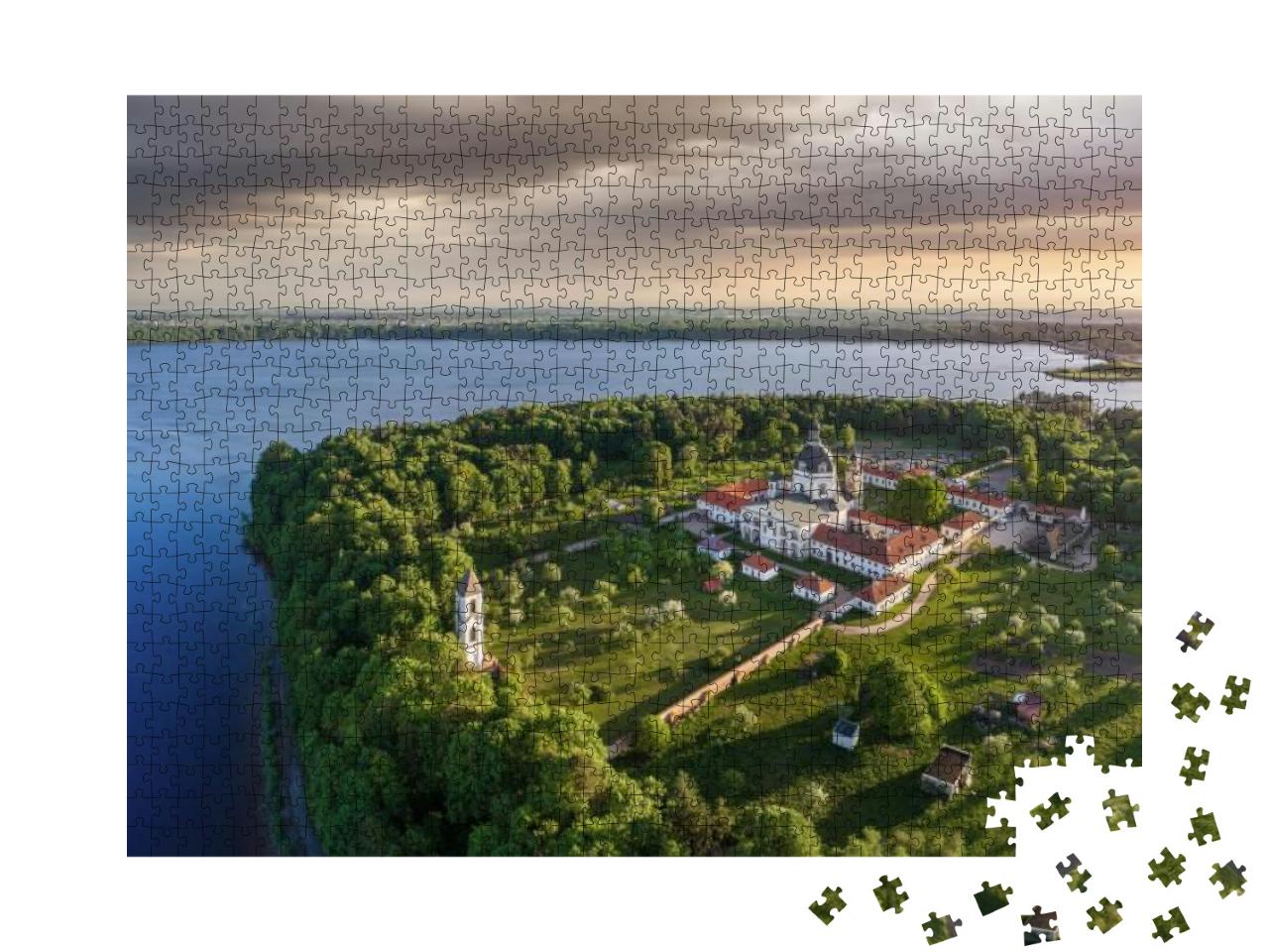 Pazaislis Monastery in Kaunas, Lithuania. One of the Famo... Jigsaw Puzzle with 1000 pieces