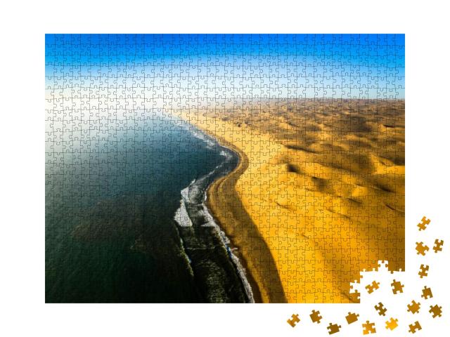 Skeleton Coast - Namib Desert - Namibia... Jigsaw Puzzle with 1000 pieces