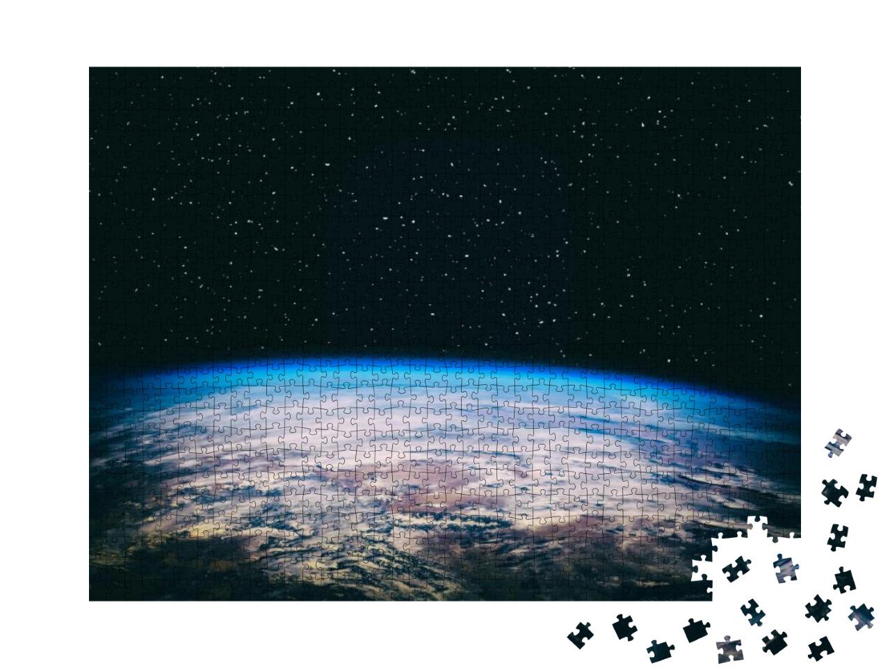 View of the Earth from the Cosmos. the Elements of This I... Jigsaw Puzzle with 1000 pieces