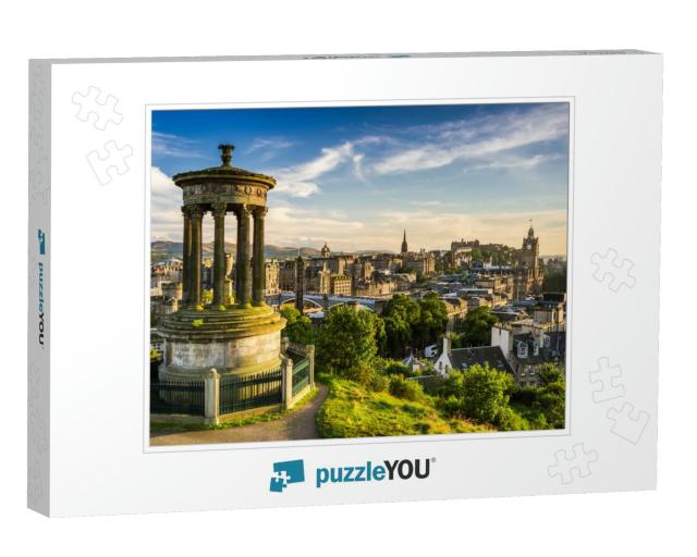 Beautiful View of the City of Edinburgh... Jigsaw Puzzle