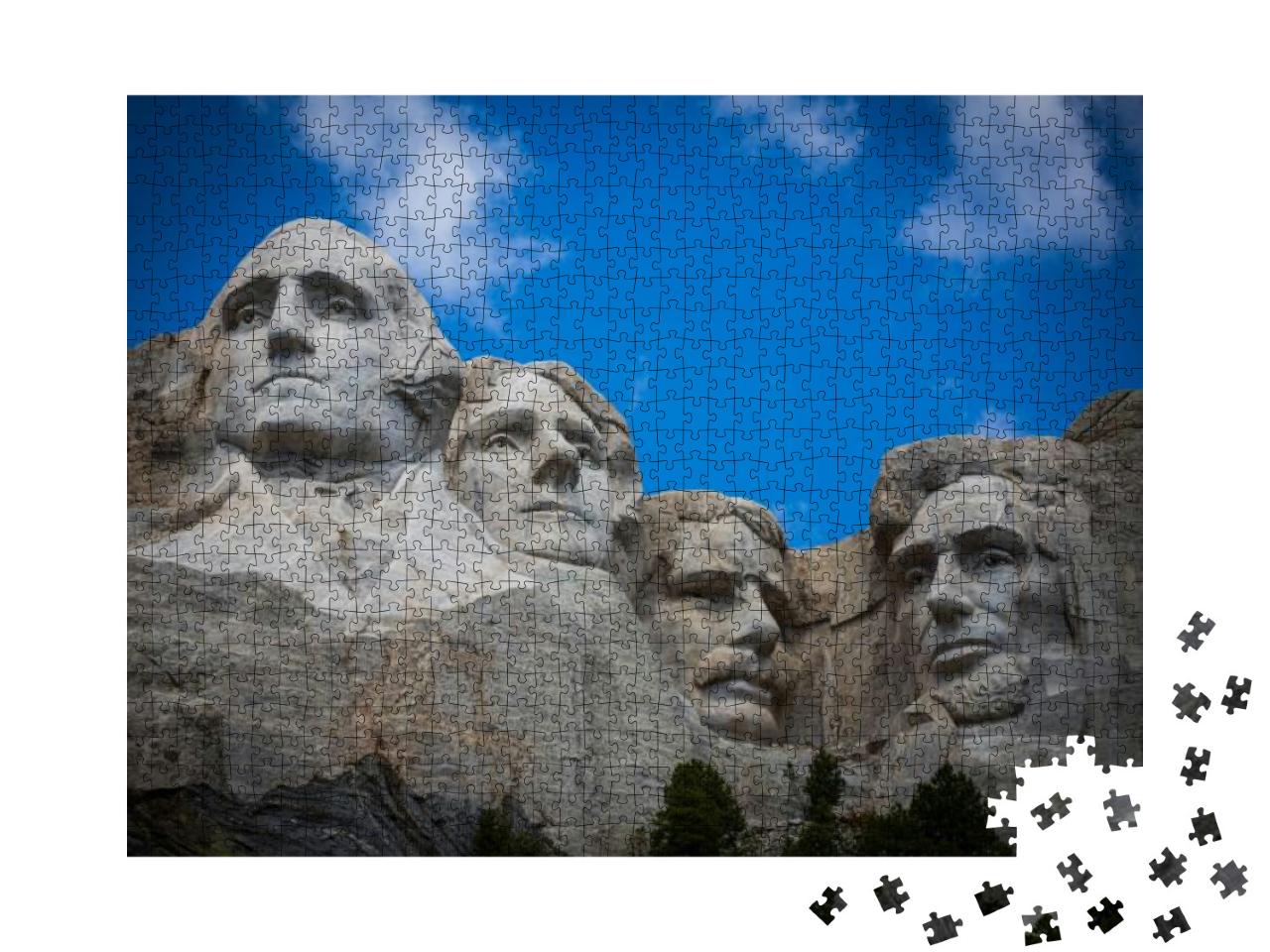 Mount Rushmore... Jigsaw Puzzle with 1000 pieces