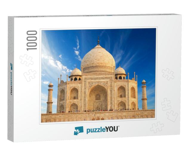 Taj Mahal in India... Jigsaw Puzzle with 1000 pieces