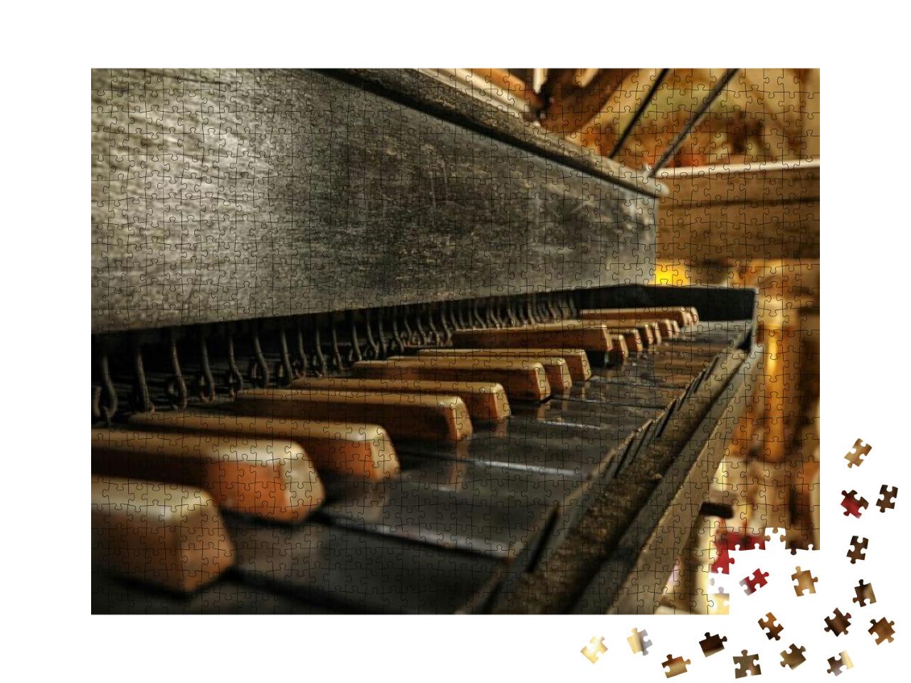 Old Pipe Organs... Jigsaw Puzzle with 1000 pieces