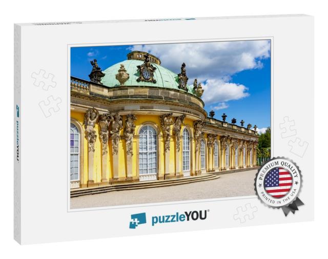 Sanssouci Palace in Potsdam, Germany... Jigsaw Puzzle